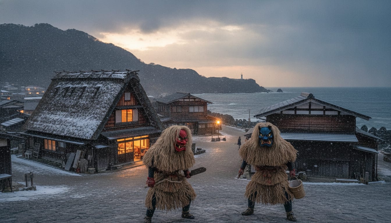 なまはげの真髄に触れる旅：男鹿半島の伝統と地域活性化ガイド