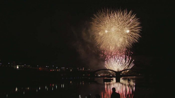 ２０１９錦帯橋花火大会ダイジェスト ケーブル４ｋ